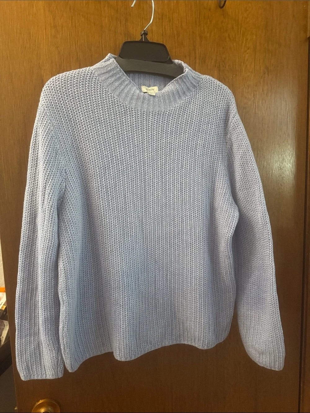 J. Crew Light Blue Crewneck Sweater